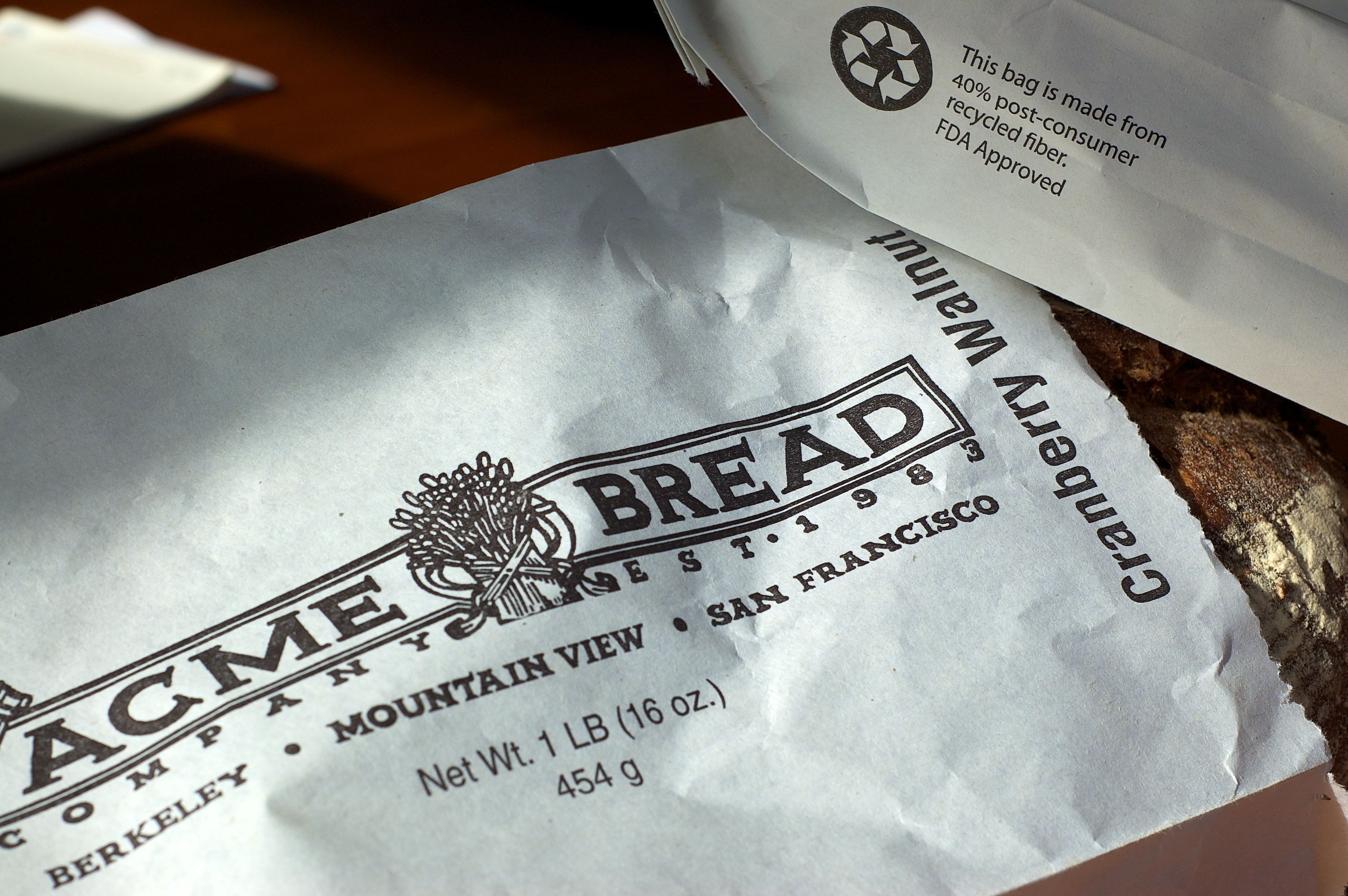 Acme Bread Custom Print Bags