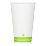 Karat Earth by Lollicup Hot Cups, Compostability message