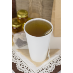Karat Earth White 16 oz Hot Cup with Tea