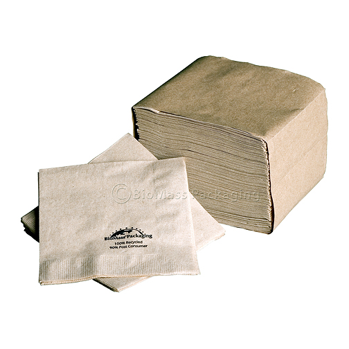 BioMass Packaging Beverage Napkins