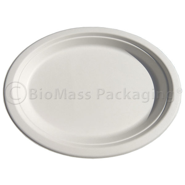 BagasseWare Platter White