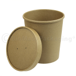 Kraft Soup Container and lid