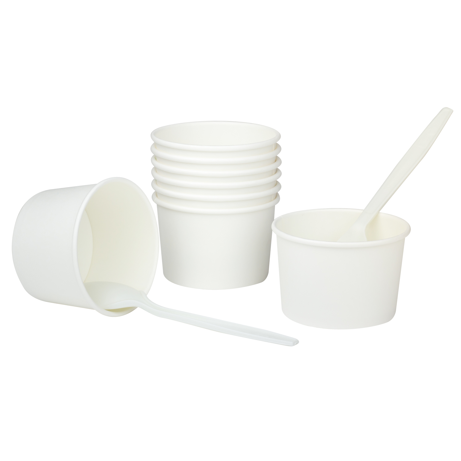 Karat Earth by Lollicup White Soup Containers